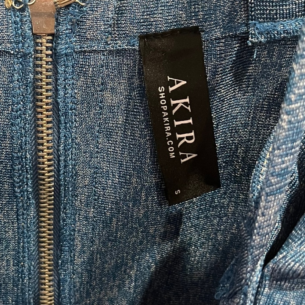 AKIRA - Denim Style Bandage Dress - Women’s Size S - Picture 6 of 7